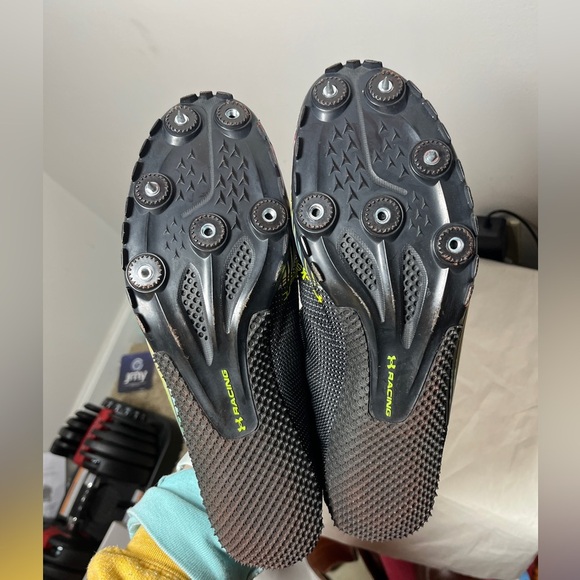 Under Armour Kick Sprint Men's 1273939-004 Fast Run Racing Shoes Size 10 - Picture 12 of 14